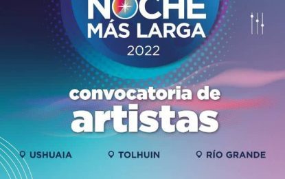 NOCHE MÁS LARGA CONVOCATORIA A ARTISTAS LOCALES