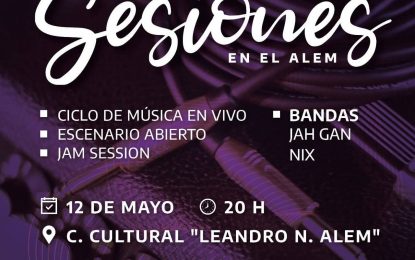 SESIONES DE MÚSICA EN EL CENTRO CULTURAL ALEM