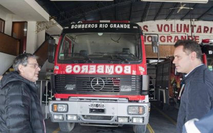LA TARJETA +U LLEGO A LOS BOMBEROS DE RÍO GRANDE