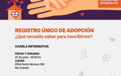 CHARLA INFORMATIVA SOBRE EL REGISTRO ÚNICO DE ADOPCIÓN