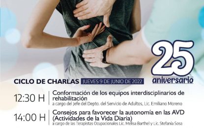 CHARLAS POR EL 25º ANIVERSARIO DEL “MAMÁ MARGARITA”