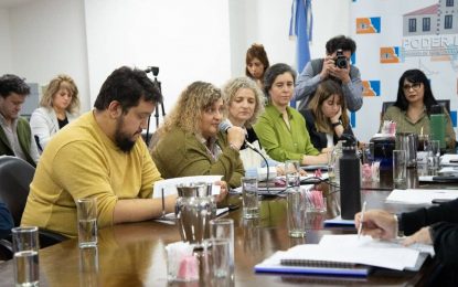 “VALORAMOS ENORMEMENTE RETOMAR EL TRABAJO DE COMISIÓN PARA SACAR ADELANTE LA LEY DE PENÍNSULA MITRE”