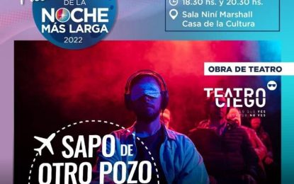 LA FIESTA NACIONAL DE LA NOCHE MÁS LARGA CONTINUARÁ CON PROPUESTAS TEATRALES ESTE VIERNES