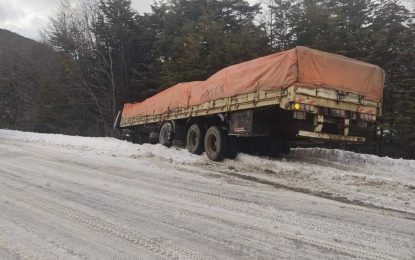 ESTA MAÑANA SE DESPISTO UN CAMIÓN EN RUTA 3