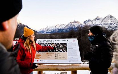 AUTORIDADES NACIONALES Y PROVINCIALES INAUGURARON EL MIRADOR “PASO BEBAN”