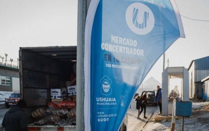 CONTINUA EL MERCADO CONCENTRADOR EN EL BARRIO PIPO DE USHUAIA