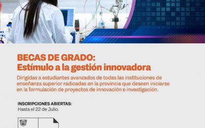 BECAS “ESTÍMULO A LA GESTIÓN INNOVADORA”