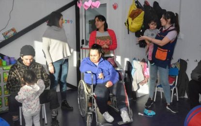 EL TALLER TEXTIL DEL CAAD VISITÓ EL CENTRO DE INFANCIAS ‘JORGE BRITO’ EN LA CIUDAD DE USHUAIA
