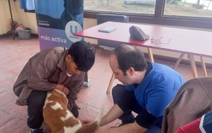 USHUAIA, “ZOONOSIS MÁS CERCA” ESTUVO EN EL VALLE DE ANDORRA