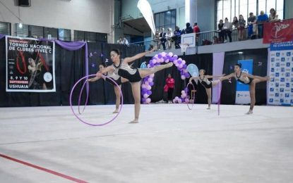 CONCLUYÓ EN USHUAIA EL CAMPEONATO NACIONAL DE CLUBES DE GIMNASIA RÍTMICA