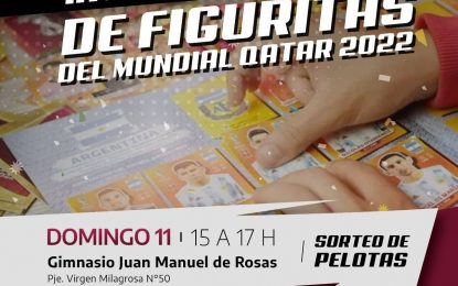 RÍO GRANDE SE SUMA AL FUROR DE  LAS  FIGURITAS DEL MUNDIAL QATAR 2022