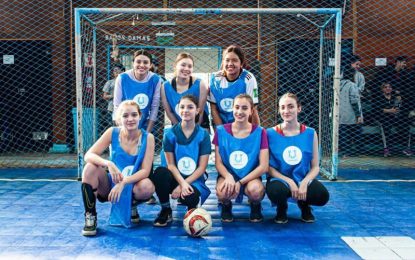 PRIMER JORNADA DEPORTIVA CON EL FUTSAL FEMENINO, EN EL USHUAIA JOVEN