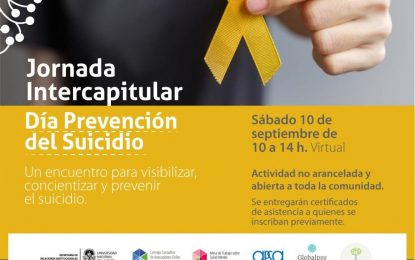 SE REALIZARÁ UN ENCUENTRO VIRTUAL PARA VISIBILIZAR, CONCIENTIZAR Y PREVENIR EL SUICIDIO