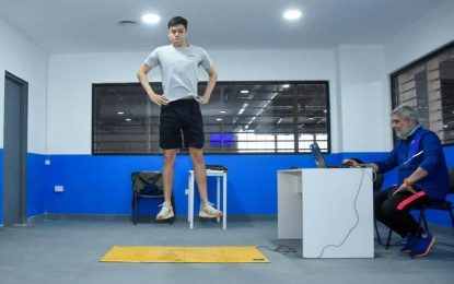 EL INSTITUTO MUNICIPAL DE DEPORTES DE USHUAIA, REALIZA MEDICIONES A LOS DEPORTISTAS DE MEDIANO Y ALTO RENDIMIENTO