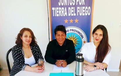 Andrade fue elegido como Presidente de Juntos por Tierra del Fuego