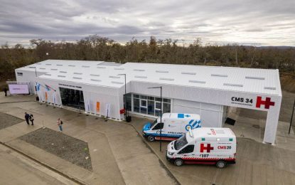 EL CENTRO MODULAR SANITARIO TOLHUIN ATENDERÁ EMERGENCIAS Y BRINDARÁ ATENCIÓN LAS 24 HORAS