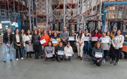 RÍO GRANDE FINALIZÓ EL CURSO DE MANEJO DE AUTO ELEVADORES PARA MUJERES DE LA CIUDAD