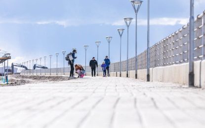 MURO Y PASEO COSTERO: UNA OBRA QUE PROYECTA UNA RÍO GRANDE INTEGRADA