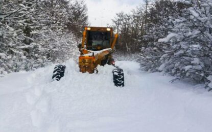 VIALIDAD INICIÓ OPERATIVO INVERNAL 2023 EN LAS RUTAS DE LA PROVINCIA