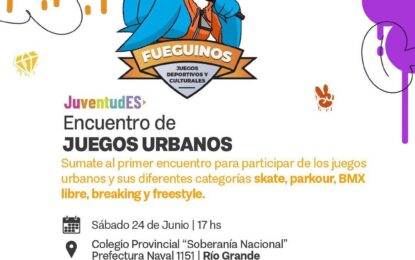 ENCUENTRO DE JÓVENES PRELIMINAR A LOS JUEGOS DEPORTIVOS, URBANOS Y CULTURALES FUEGUINOS