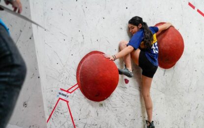 RÌO GRANDE: JUEGOS DEPORTIVOS FUEGUINOS: EN EL PARQUE DE DEPORTES URBANOS SE REALIZÓ LA INSTANCIA LOCAL DE ESCALADA