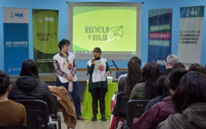 RÌO GRANDE, SE LANZÓ LA TERCERA EDICIÓN DEL CONCURSO “RECICLÁ Y VIAJÁ”
