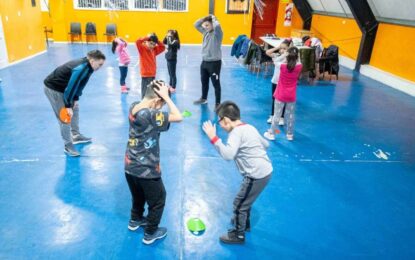 CONTINÚAN LAS ACTIVIDADES RECREATIVAS DE “APRENDO EN MI BARRIO” EN ESTAS VACACIONES DE INVIERNO