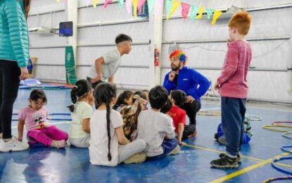 RÌO GRANDE, MILES DE NIÑOS Y NIÑAS DISFRUTARON DE LAS JORNADAS DEPORTIVAS DE INVIERNO