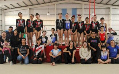JUEGOS DEPORTIVOS FUEGUINOS: SE REALIZÓ LA INSTANCIA PROVINCIAL DE GIMNASIA ARTÍSTICA EN EL CENTRO MUNICIPAL
