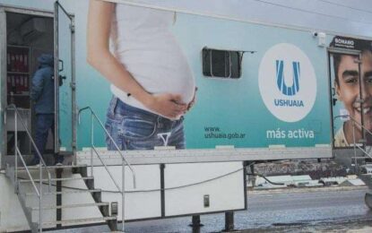 USHUAIA, LA UNIDAD SANITARIA MÓVIL CAMBIA DE UBICACIÓN Y PREPARA SU ATENCIÓN EN EL BARRIO EL BOSQUECITO