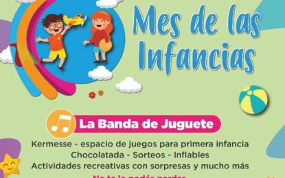 LA MUNICIPALIDAD DE USHUAIA INVITA AL FESTEJO DEL MES DE LAS INFANCIAS