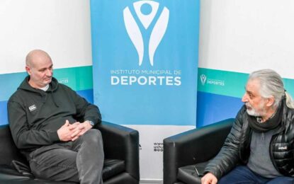 USHUAIA, EL INSTITUTO MUNICIPAL DE DEPORTES COORDINA CON LA UNTDF EL USO DE AULAS PARA CAPACITACIONES Y DE LOS ESPACIOS DEPORTIVOS PARA USO DE LOS CENTROS DE ESTUDIANTES