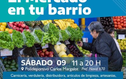 RÌO GRANDE, “EL MERCADO EN TU BARRIO” LLEGA ESTE SÁBADO CON UNA NUEVA EDICIÓN