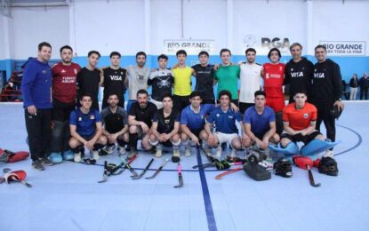 RÍO GRANDE FUE SEDE DE UN CAMPUS NACIONAL DE HOCKEY PISTA A CARGO DEL DIRECTOR TÉCNICO DE LA SELECCIÓN ARGENTINA
