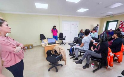 ENFERMEROS DE APS ZONA NORTE RECIBIERON CAPACITACIÓN EN PREVENCIÓN DEL SUICIDIO