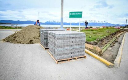 CONSTRUCCIÓN DE VEREDAS EN USHUAIA
