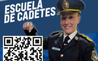 SE ENCUENTRA ABIERTA LA PRE INSCRIPCIÓN A LA ESCUELA DE CADETES 2024 DE LA POLICÍA DE LA PROVINCIA