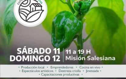 CONOCÉ QUÉ CAPACITACIONES HABRÁ EN LA “EXPO AGROPRODUCTIVA”