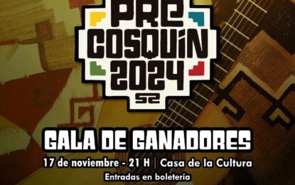 ESTE VIERNES LLEGA LA “GALA DE GANADORES DEL PRE COSQUÍN”