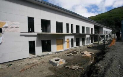 USHUAIA, AVANZA LA OBRA DE LA RESIDENCIA DE ADULTOS MAYORES