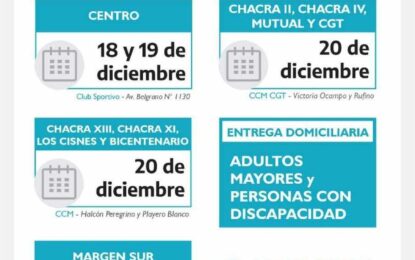 RÌO GRANDE ENTREGA DE LOS MÓDULOS ALIMENTARIOS