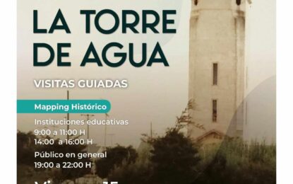 RÍO GRANDE ACIVIDADES POR EL 70° ANIVERSARIO DE LA TORRE DE AGUA