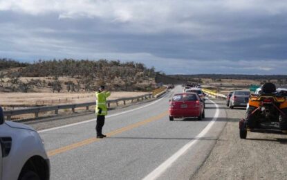 ESTE DOMINGO CONTINUARA CON EL OPERATIVO DE SEGURIDAD EN TORNO A LA “VUELTA A LA TIERRA DEL FUEGO”