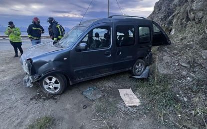 Conductor perdió el control y despistó en Ushuaia